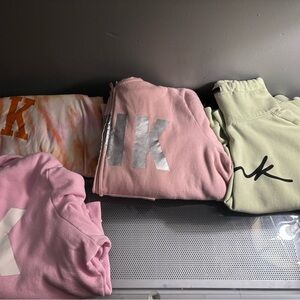 VS Pink hoodies and long sleeved shirt